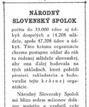 Recruiting brochure of the Narodny slovensky spolok
